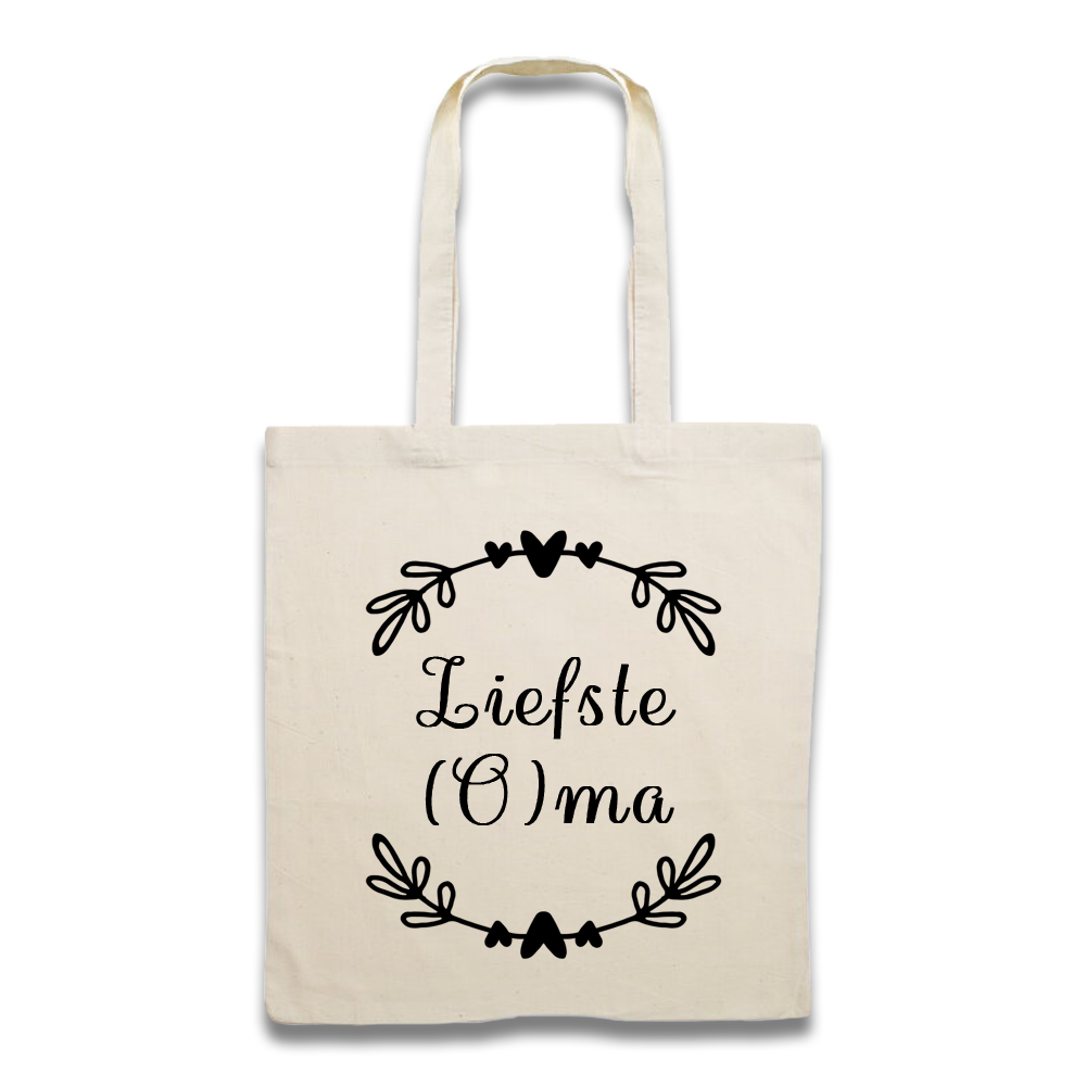 Shopping bag "liefste (o)ma"