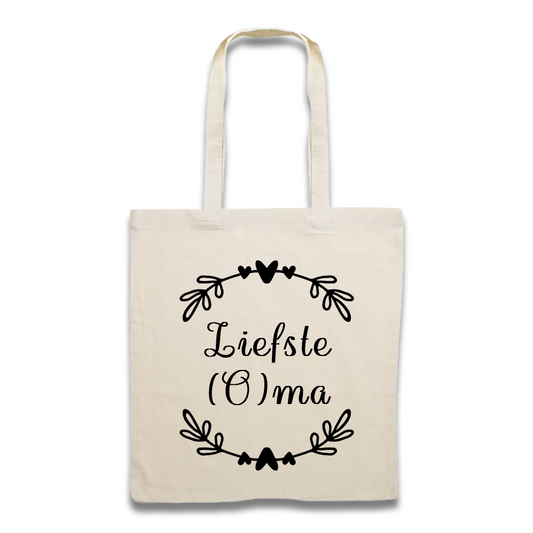 Shopping bag "liefste (o)ma"